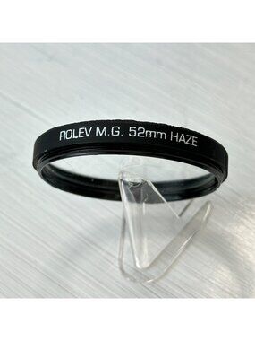 Rolev M.G. 52mm Haze Filter Japan EUC Screw Mount Vintage